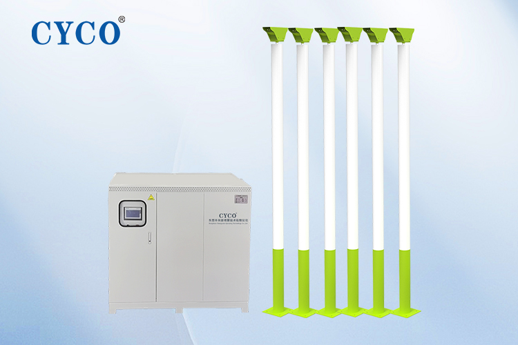 高杆雾桩系统（一拖六）