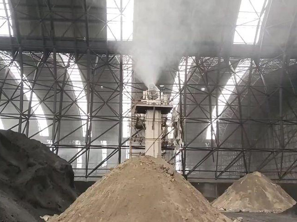 长原雾炮大型煤炭储存堆场抑尘覆盖案例